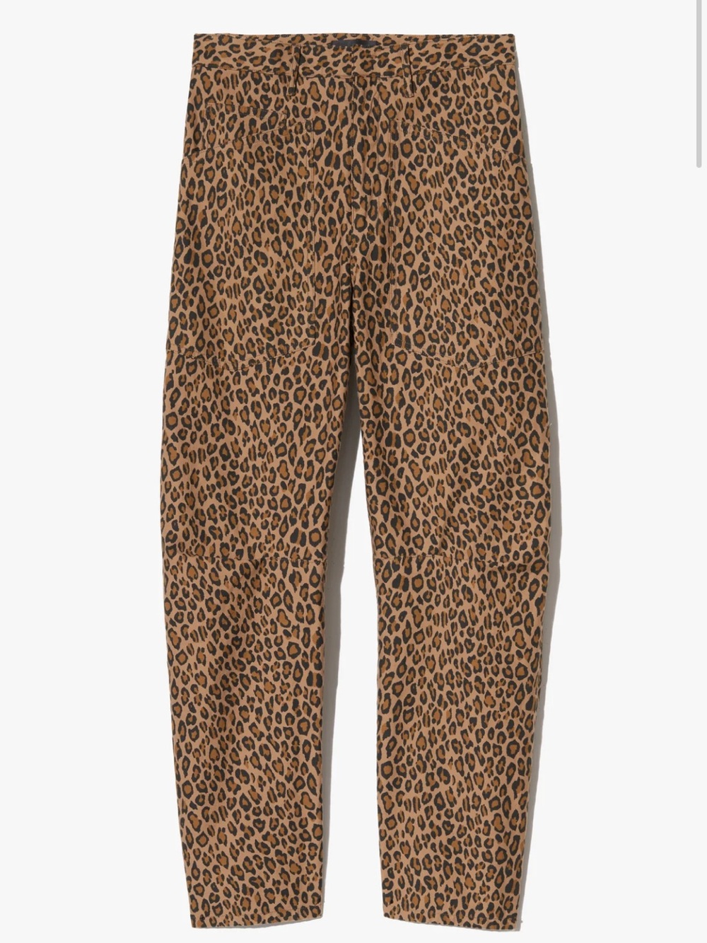 Nili Lotan Shon Pant Barrel leg  leopard print nwt 00